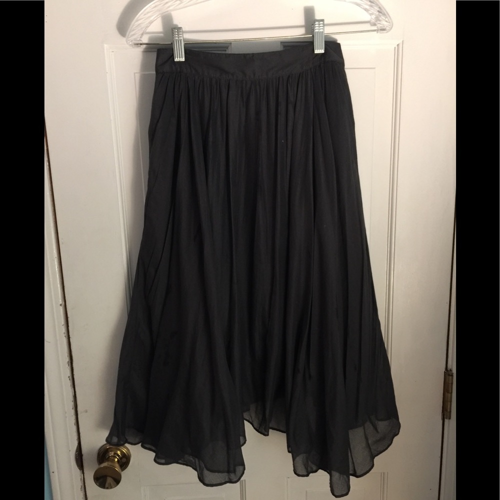 JCrew gray cotton skirt. NBW. Size 00